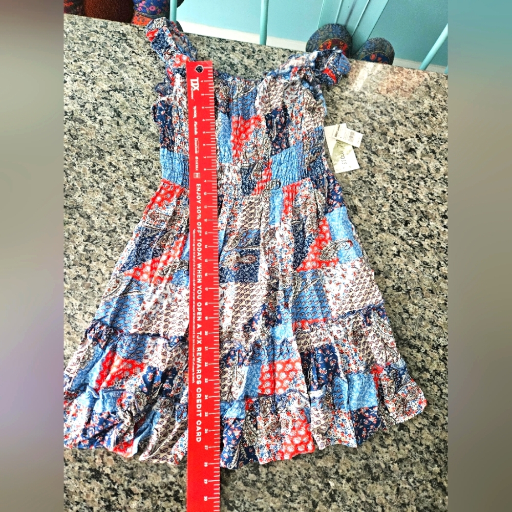 Wild Moss Patchwork Dress, XL - Picture 11 of 12